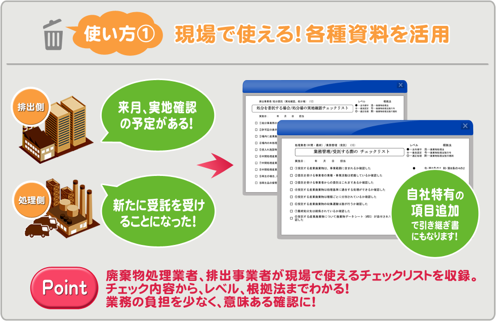 『廃棄物処理実務NAVI』使い方１